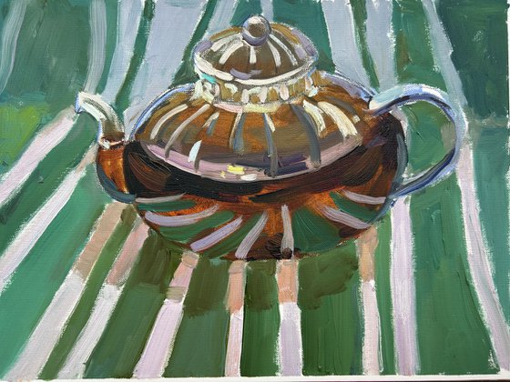 glass teapot