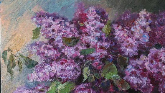 Bouquets Of Fragrant Lilacs