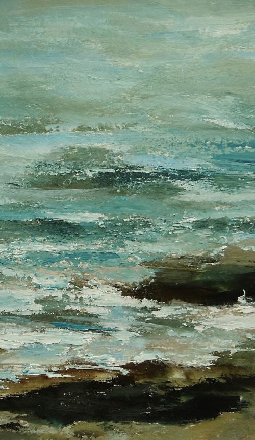 Rocky Coast #2 by Nikki Wheeler