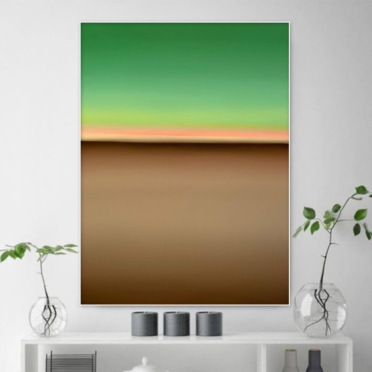 Photorealistic Landscape Oil Painting By Larissa Uvarova, 24 X 31", Deep Inside #45, Original Artwork