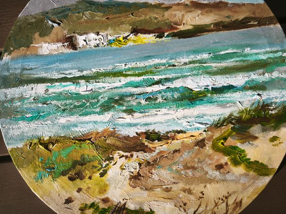 Where Land Embraces the Sea