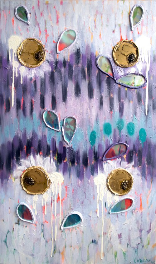 Purple joy by Nataliia Karavan