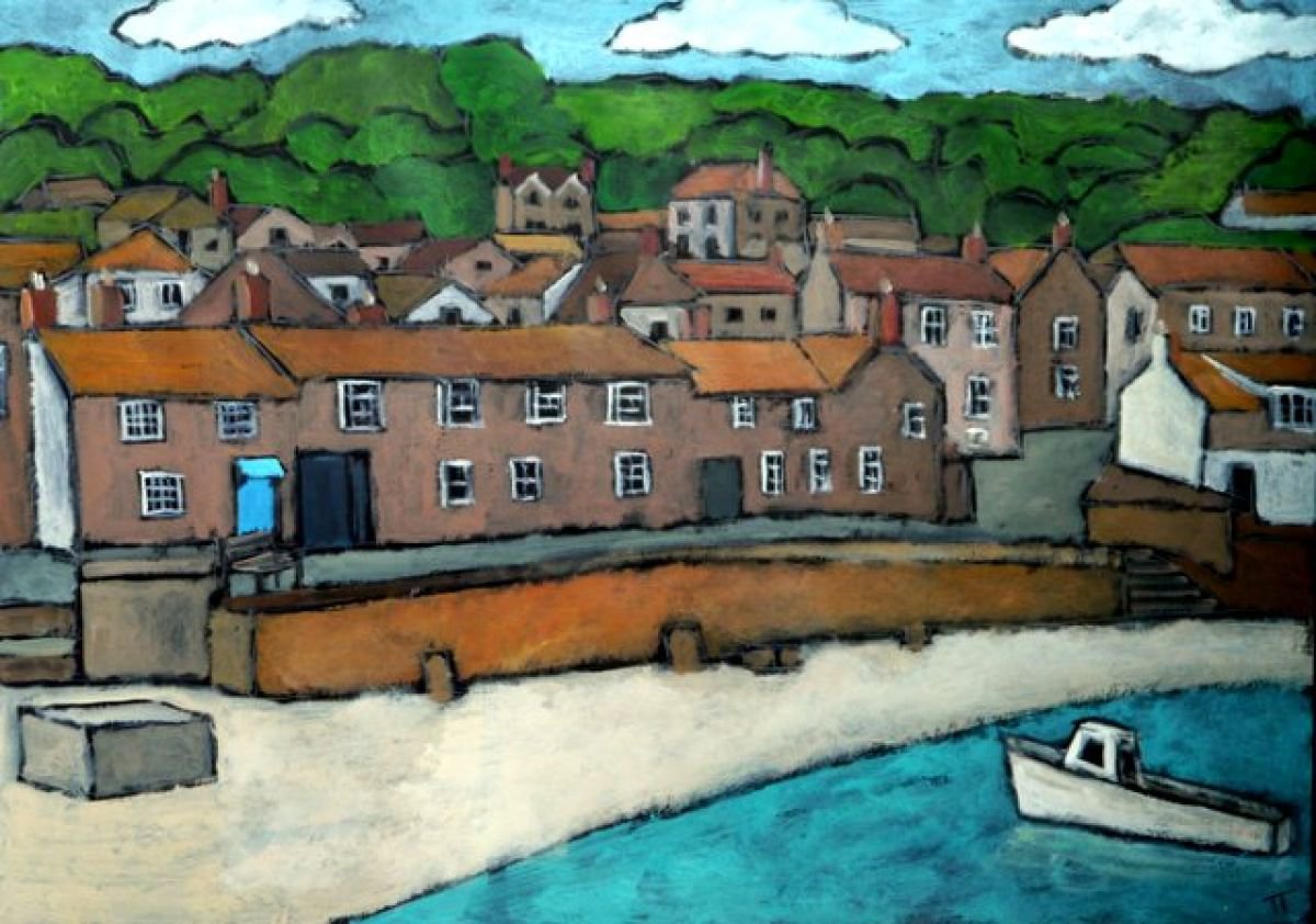 Mousehole harbour by Tim Treagust