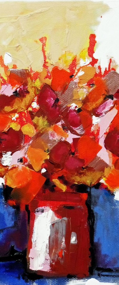 Californian Poppies by Irene Wilkes