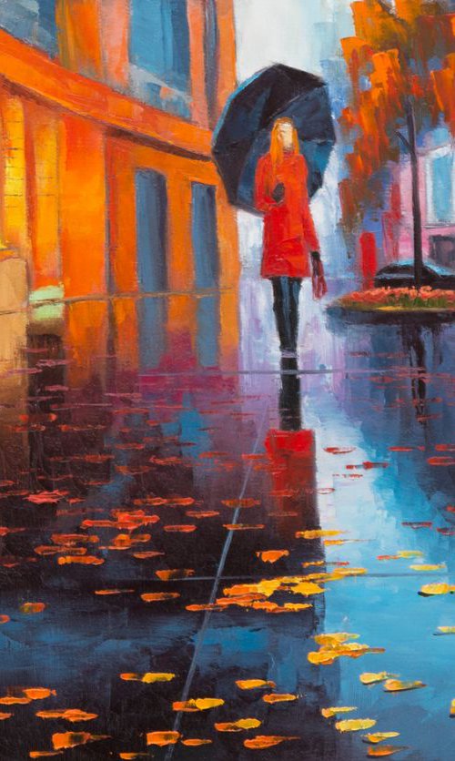 LADY IN RED 2 by Oleksii Vylusk