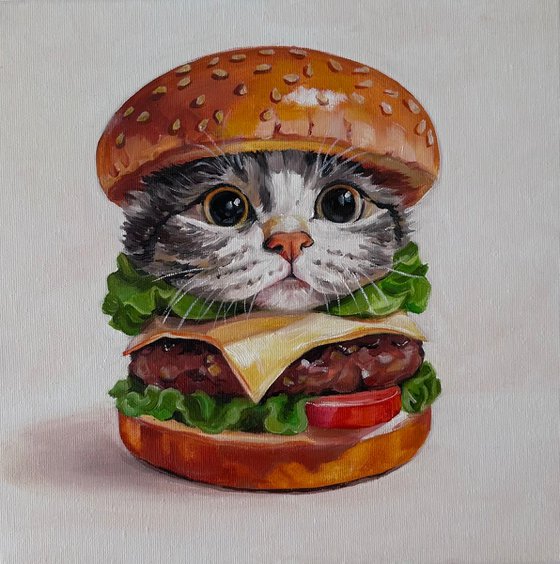 Burger Cat