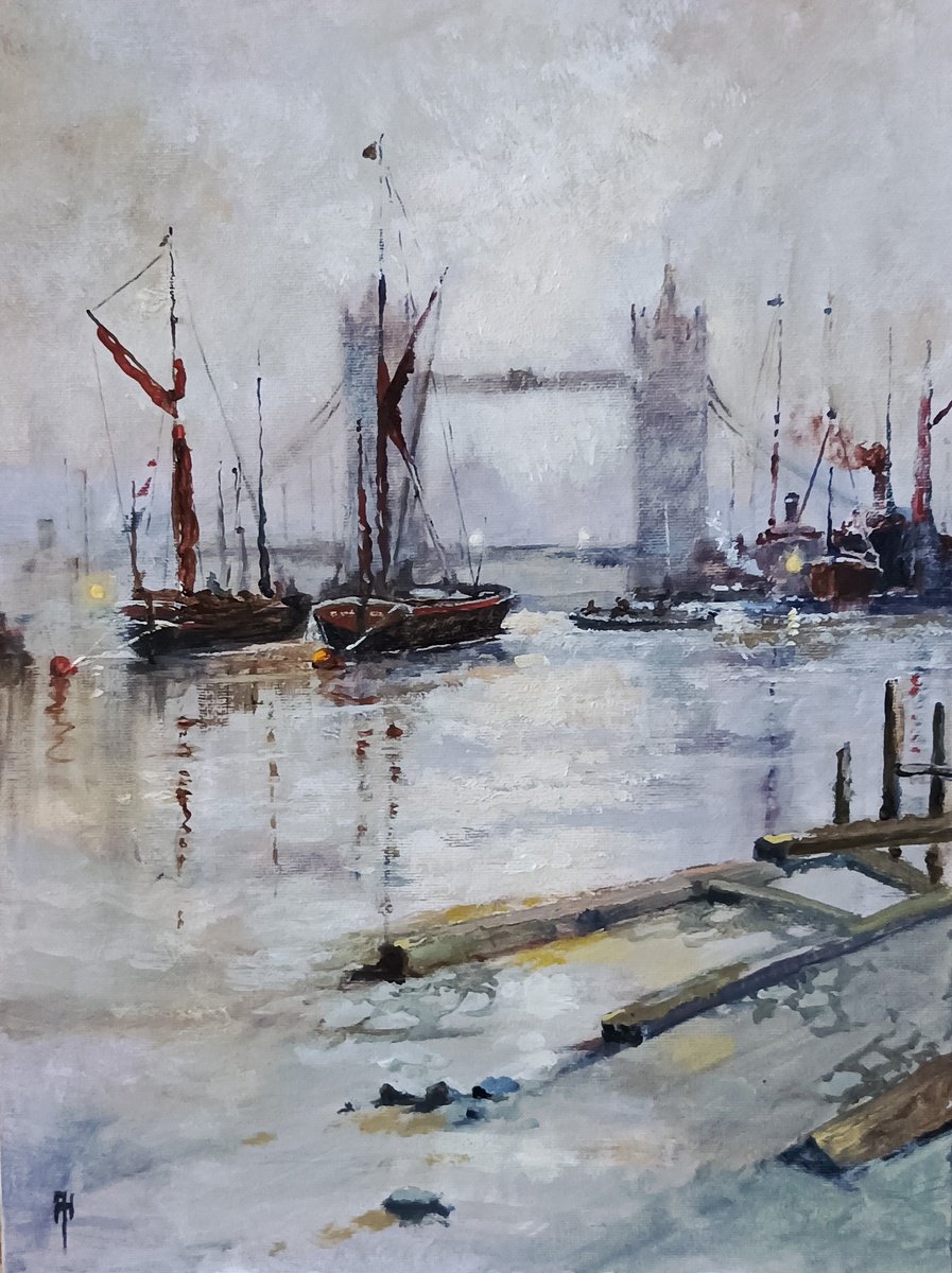 The Thames of Yesteryear by Alan Harris