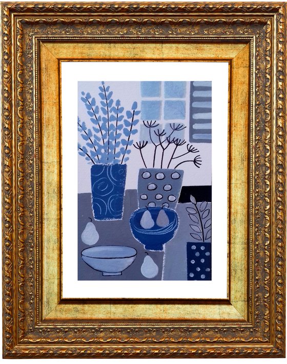 Blue Still Life