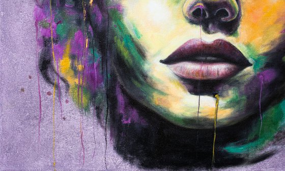 Woman's portrait Emotions 2