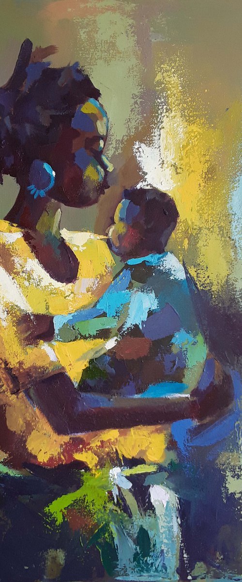 Love embrace, In the arms of love, by Alex Mensah