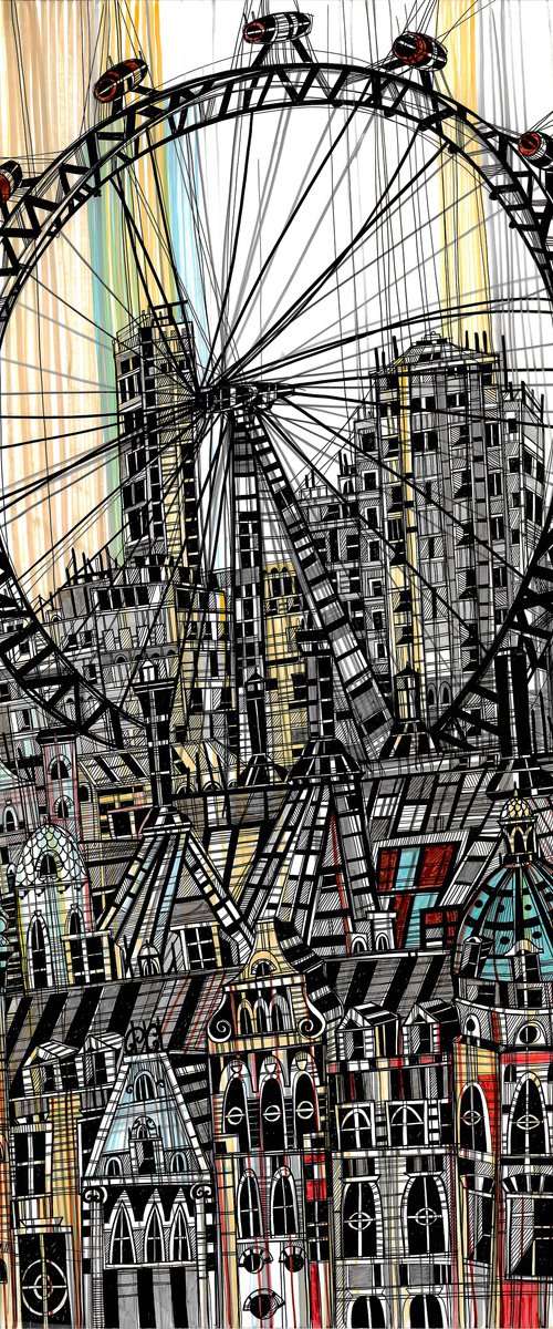 London Eye by Maria Susarenko