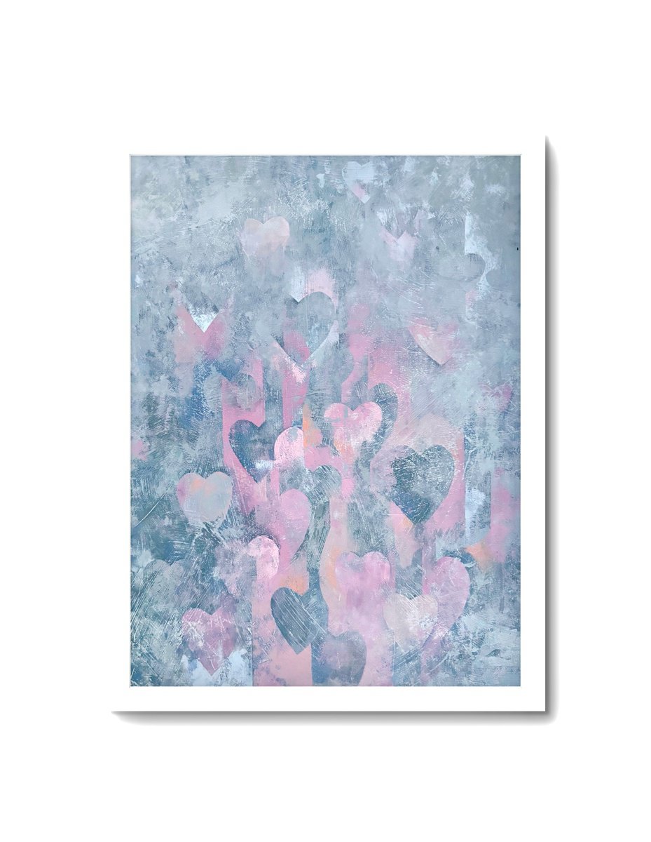  Heartbeats By Arinika Stratievsky, 21 X 29, Artwork For Sale On Artfinder