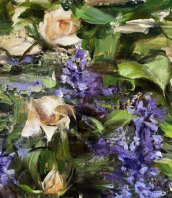 LAVENDER AND ROSES