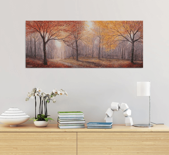 THE DISTANT SOUND OF A WOODPECKER