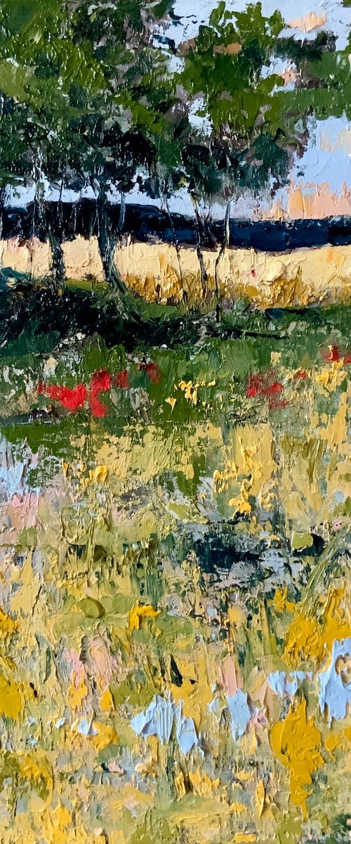 Summer Meadow in the Cotswolds by Alexandra Jagoda (Ovcharenko)