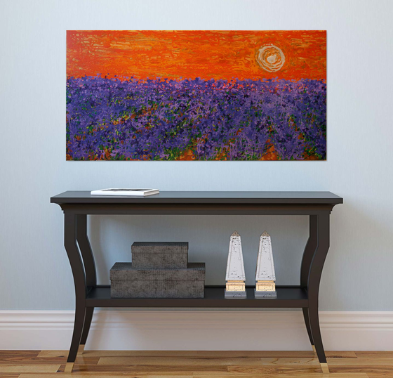 Evening Lavender Rhapsody... /  ORIGINAL PAINTING