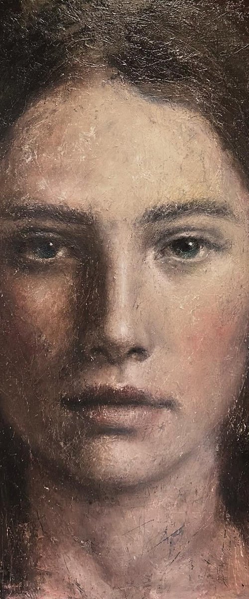 GIRL WITH SHINING EYES by Margarita Ivanova