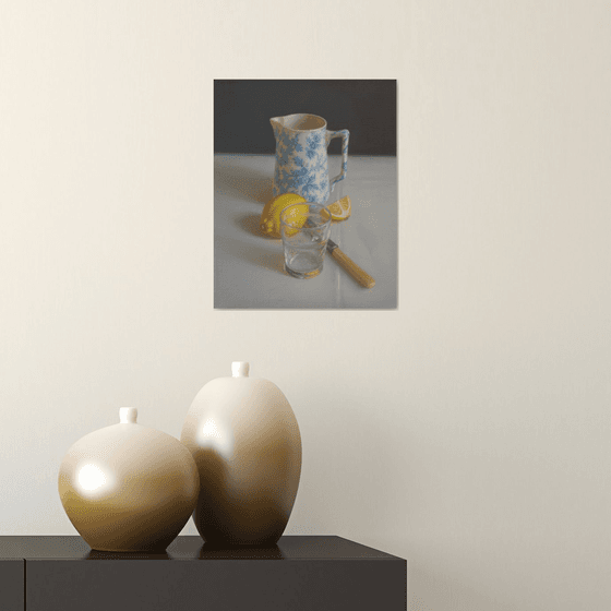 Still life with milk jug