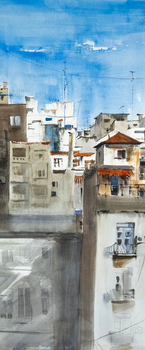 Buenos Aires. Window View by Aña Tyulpanova