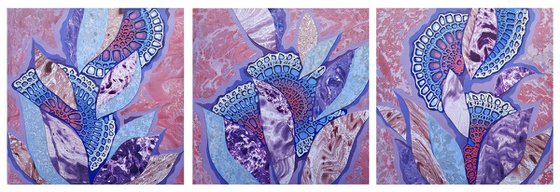 Venus Gardens, set of 3