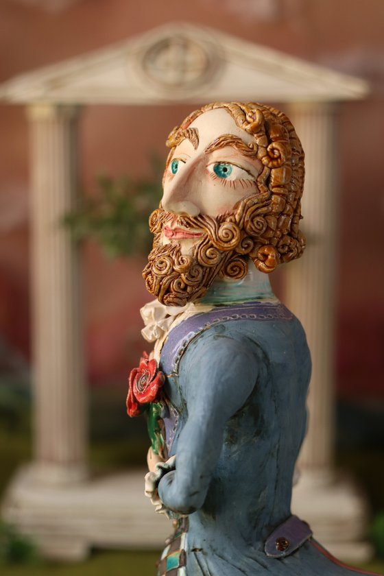 Hipster Centaur. Sculpture by Elya Yalonetski.