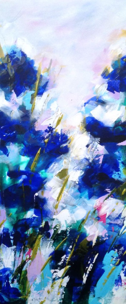 Blue Iris by Michelle Carolan