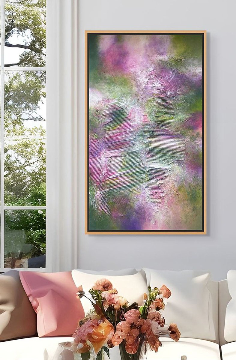 Bloom Aura By Alexandra Petropoulou, 28 X 47, Artwork For Sale On Artfinder