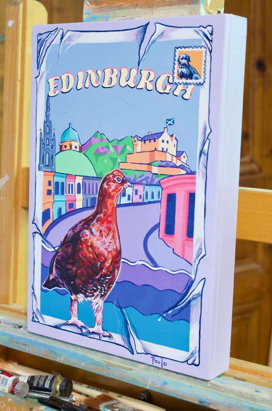 A postcard from Edinburgh
