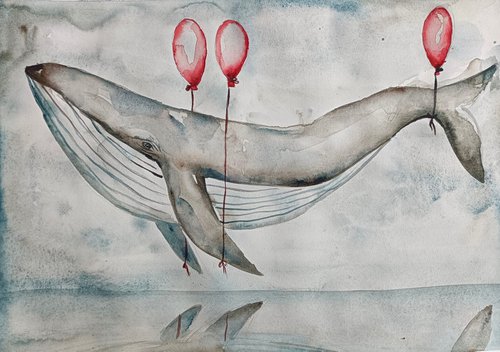 Transparent Whale by Evgenia Smirnova