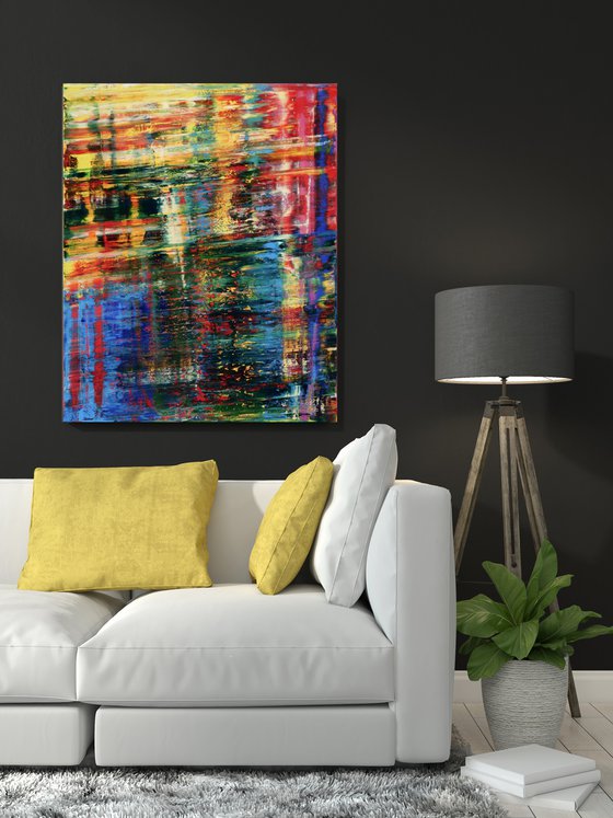120x100 cm Original abstract painting Abstract oil painting Abstract art