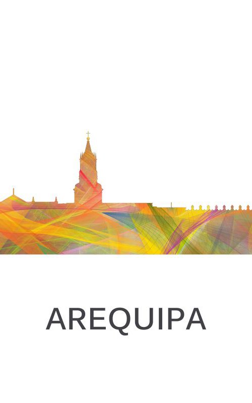 Arequipa, Peru Skyline WB1 by Marlene Watson