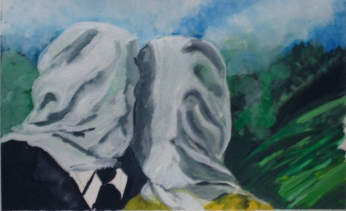 Shrouded Lovers by Kathryn Sassall