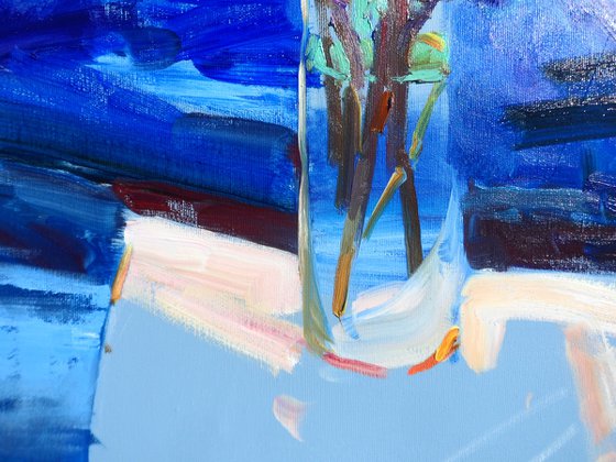 "  Roses on the terrace"
