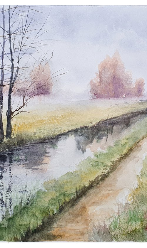 Inspired by Levitan by Yulia Schuster
