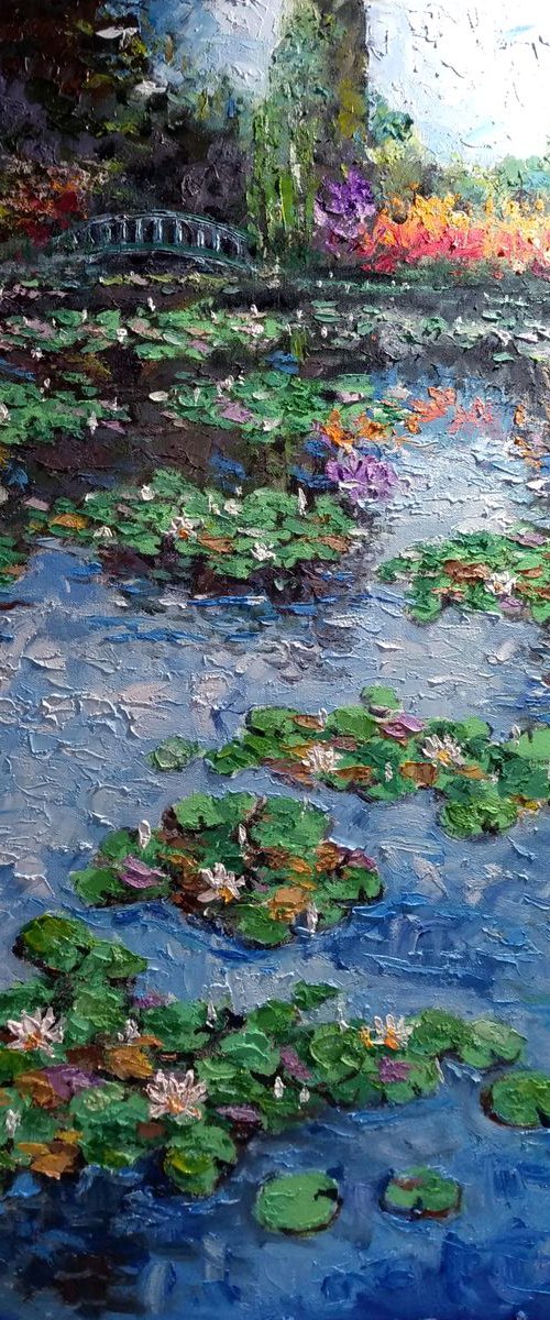 Monet  Water Lilies3 by Vishalandra Dakur