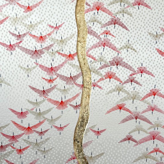 Cranes Kintsugi (Similar work can be created)