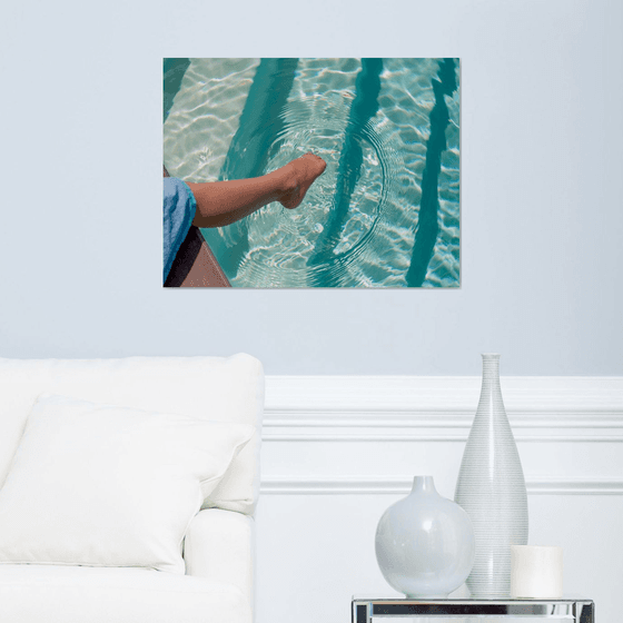 Foot in the pool