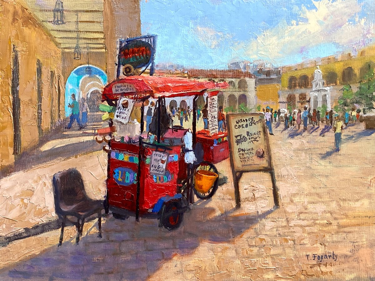 Ice Cream Cart by Tatyana Fogarty