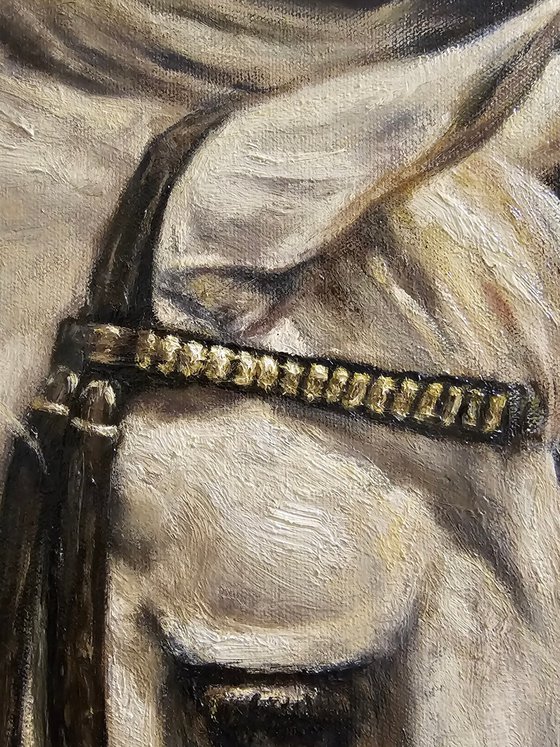 Andalusian-Original Horse Portrait