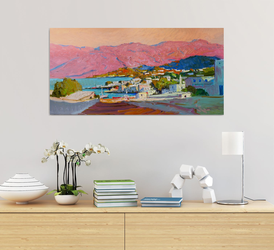 Evening on Greek Island