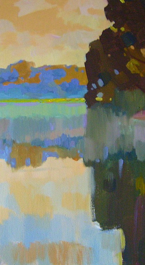 fog, 80x60 cm by Sergey  Kachin
