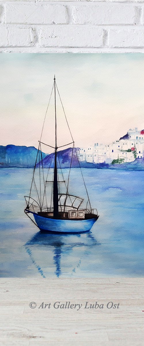 Greek Islands by Luba Ostroushko