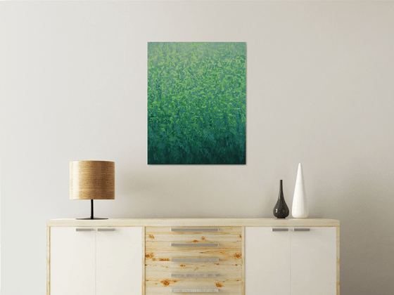 Gentle Greens - Color Field