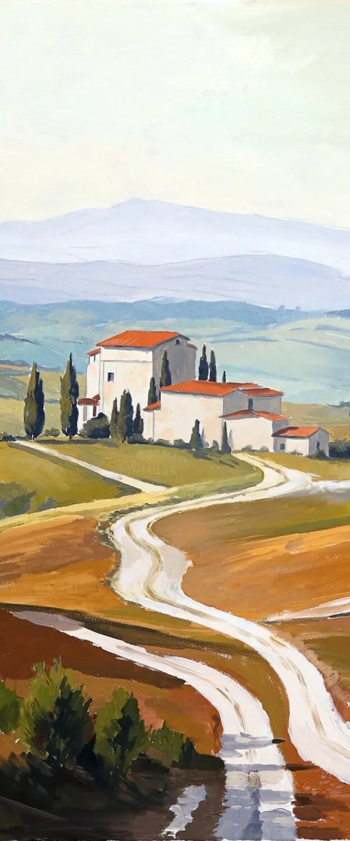 Road to Tuscany by Ani Muradyan