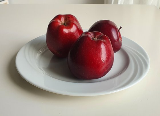 Stillife with apples