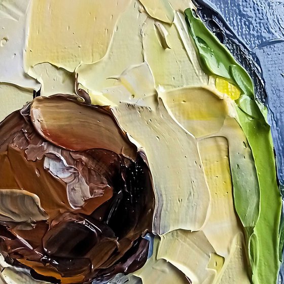 Textured Avocado Oil Painting