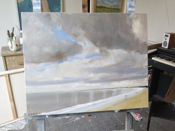Bridlington Beach, April 22