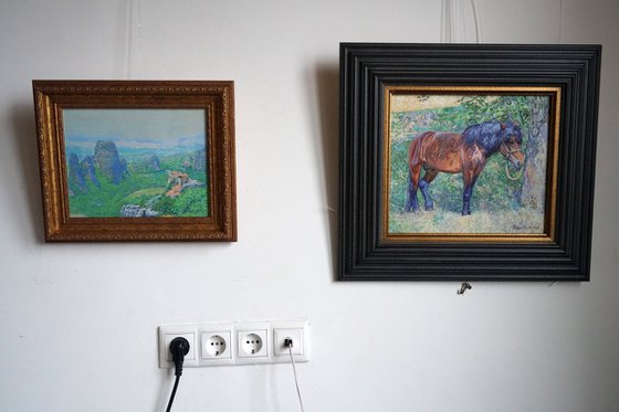 Meteors. Rusanu Monastery