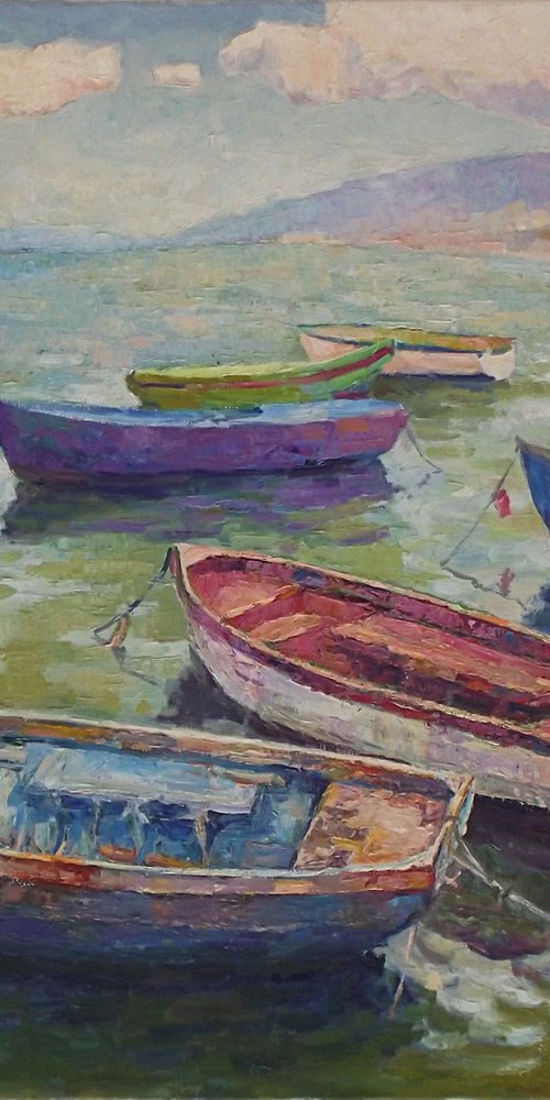 Boats by Vachagan Manukyan