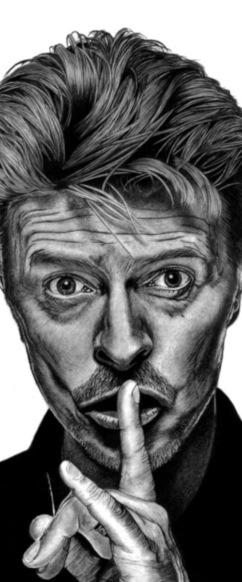 David  Ziggy Starman Bowie Jones by Paul Stowe